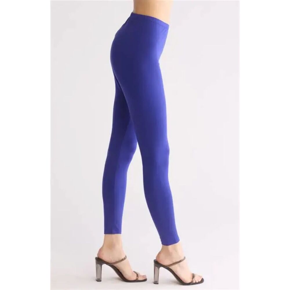 Eileen Fisher Ankle‑Length Leggings – Tencel Blend – Black – Size XS – NWT